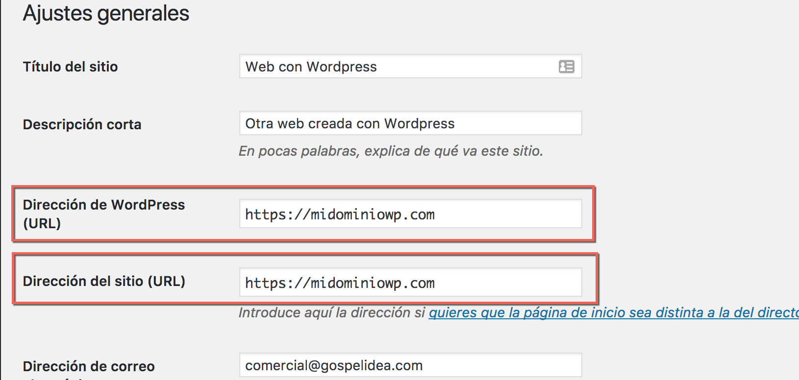 SSL en WordPress